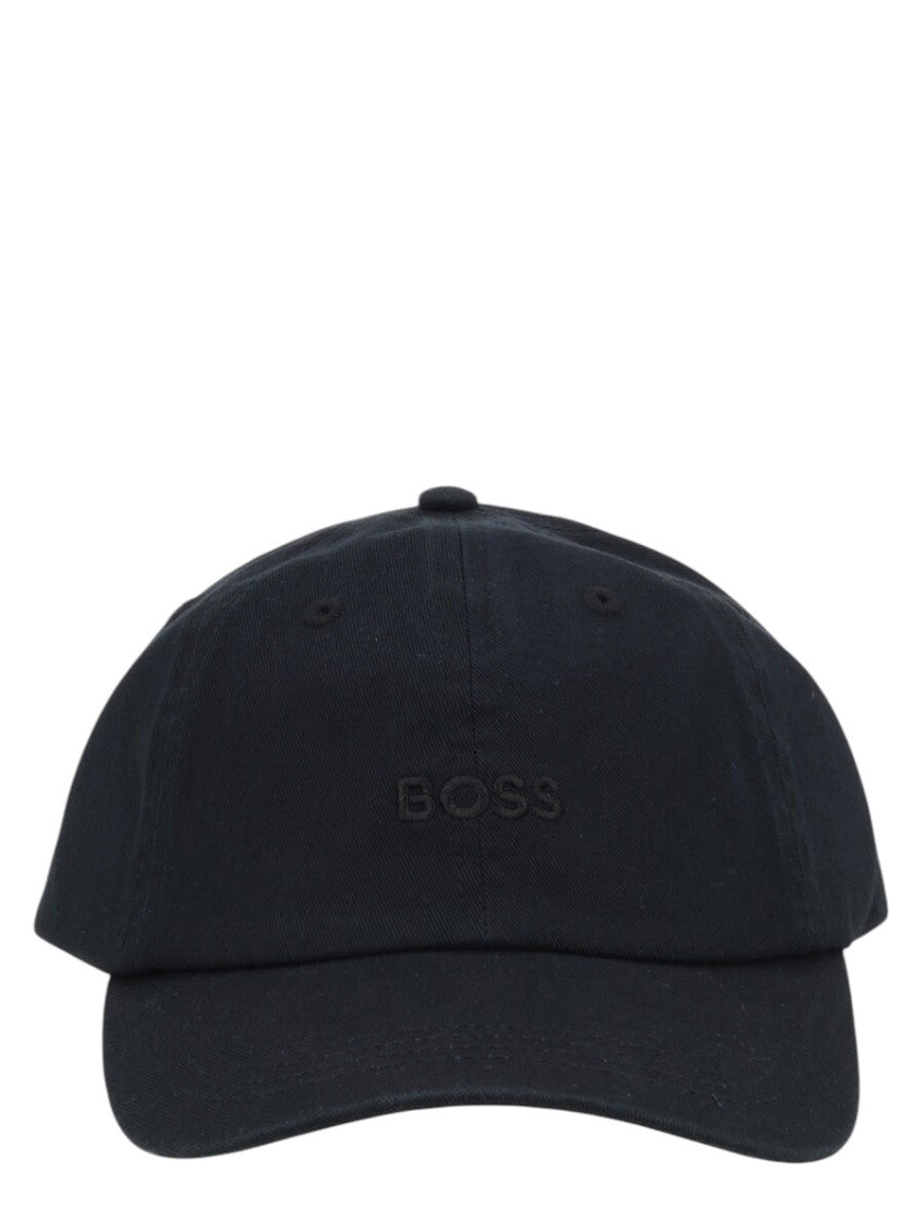 Black Logo Baseball Cap 1