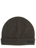 Grey Knitted Beanie Cap 1