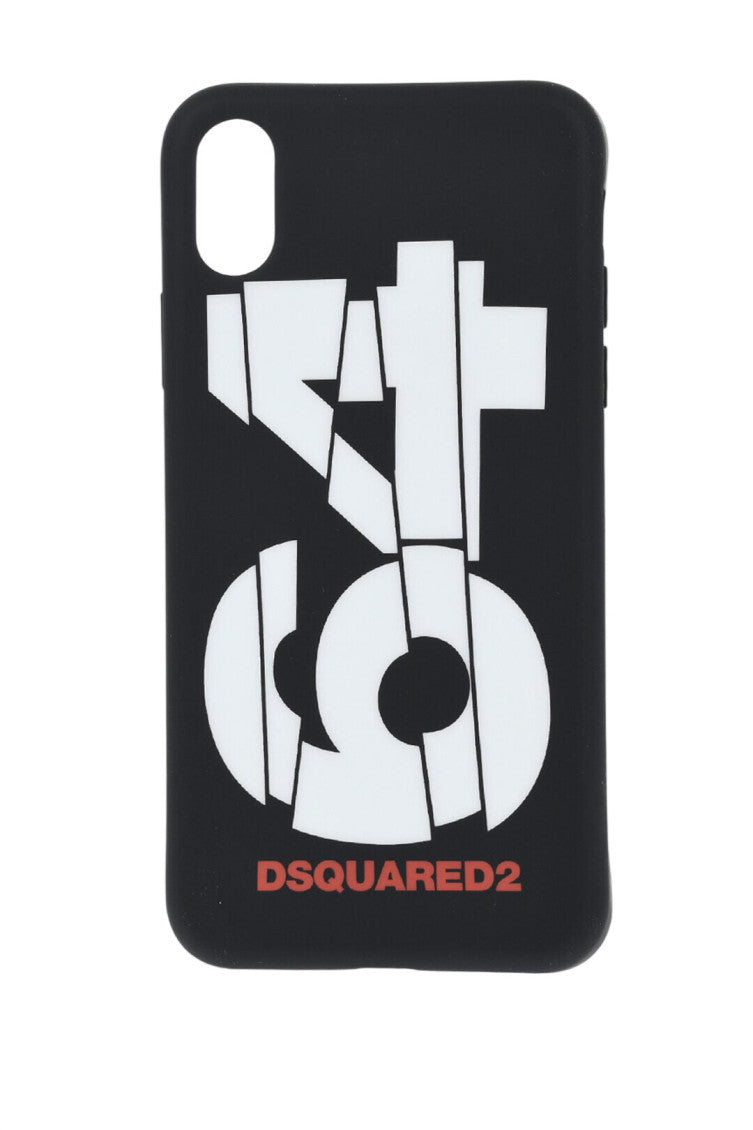 Black Logo IPhone X Case 1