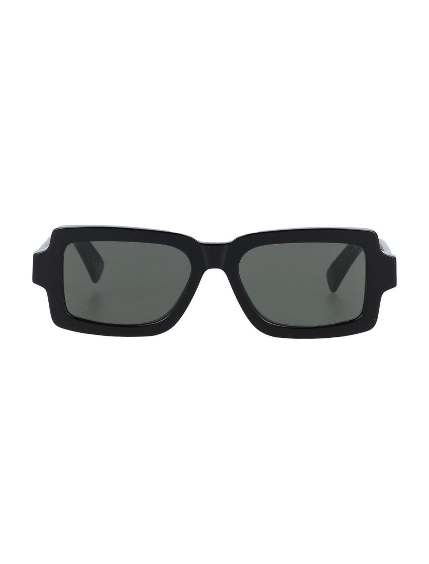 Black Square Logo Sunglasses 1