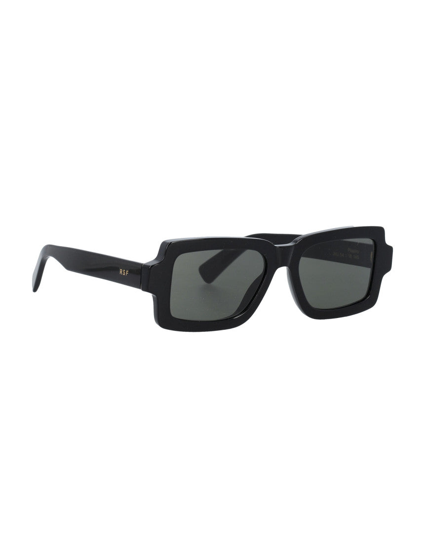 Black Square Logo Sunglasses 2