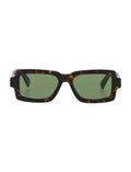 Brown Square Logo Sunglasses 1