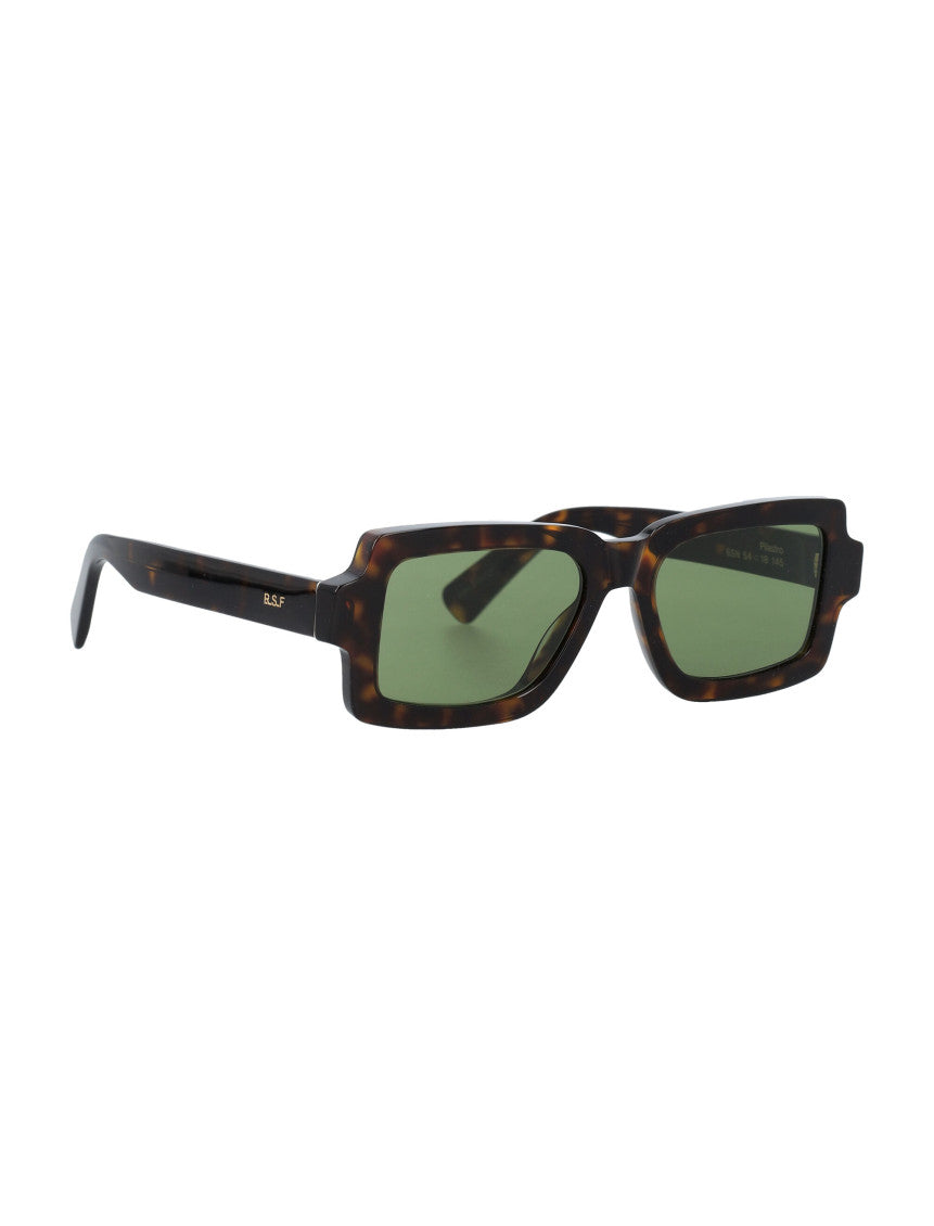 Brown Square Logo Sunglasses 2
