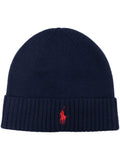 Navy Blue Logo Beanie Hat 1