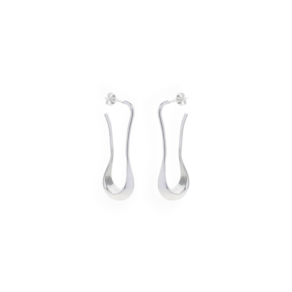 Silver Drop Earrings 1