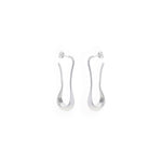 Silver Drop Earrings 1