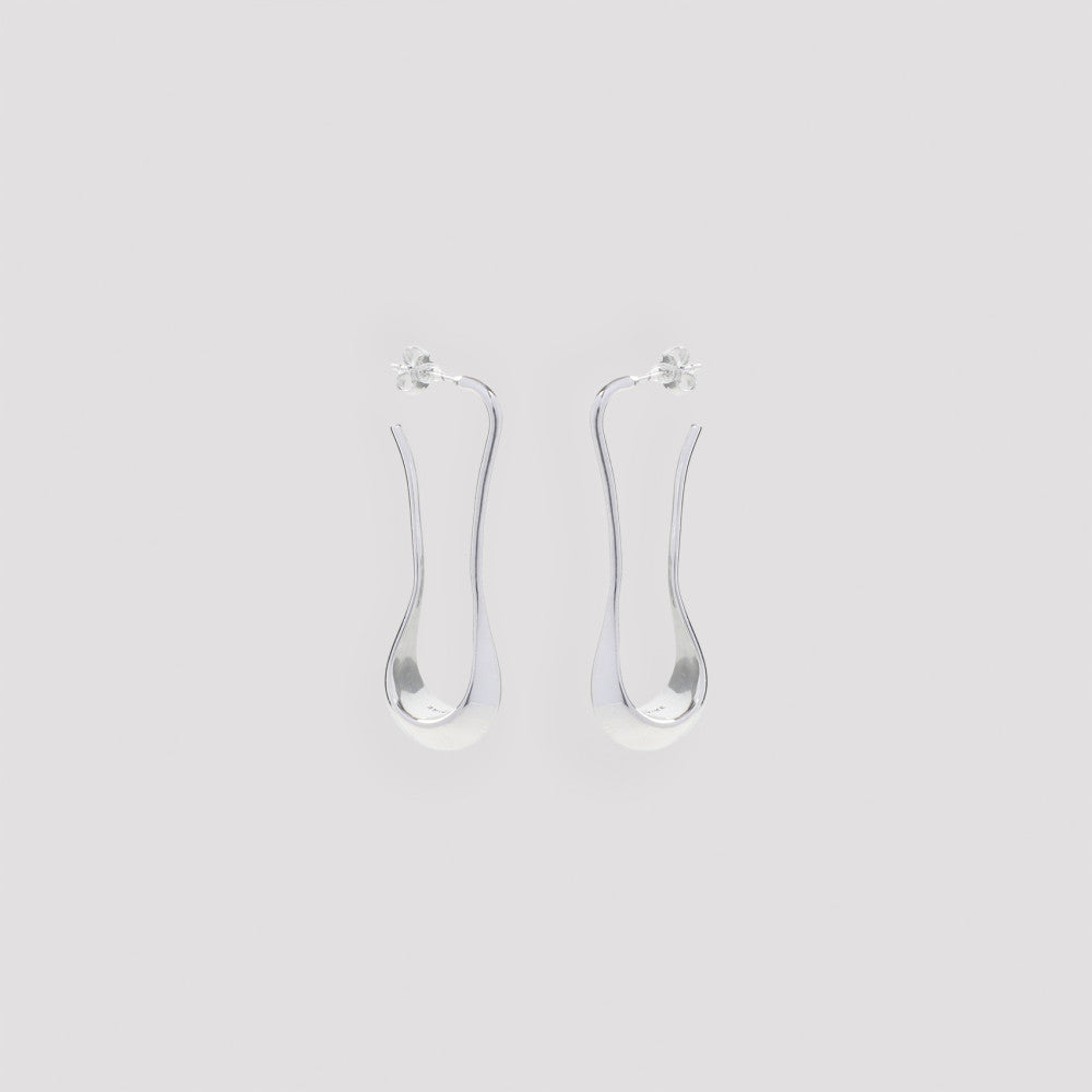 Silver Drop Earrings 2