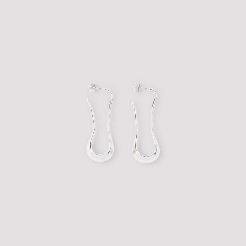 Silver Drop Earrings 4