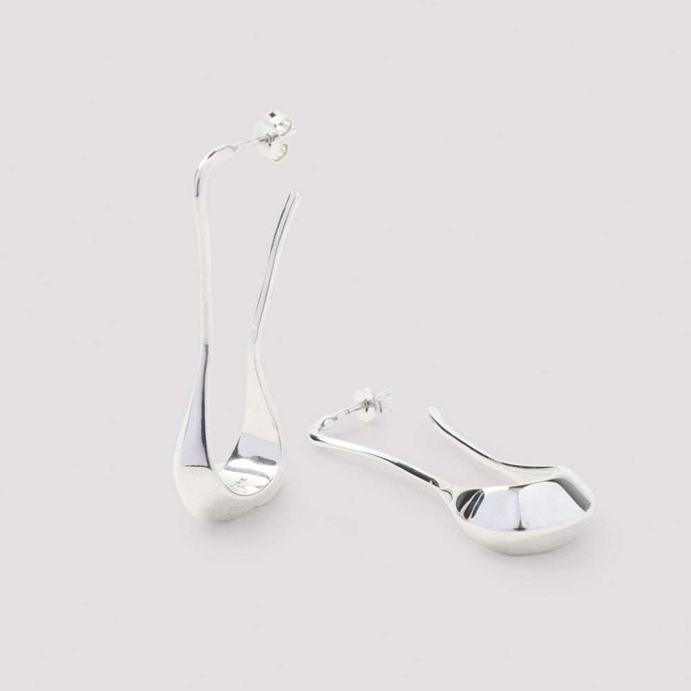 Silver Drop Earrings 5