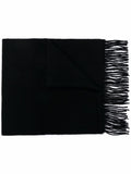 Black Logo Scarf 1