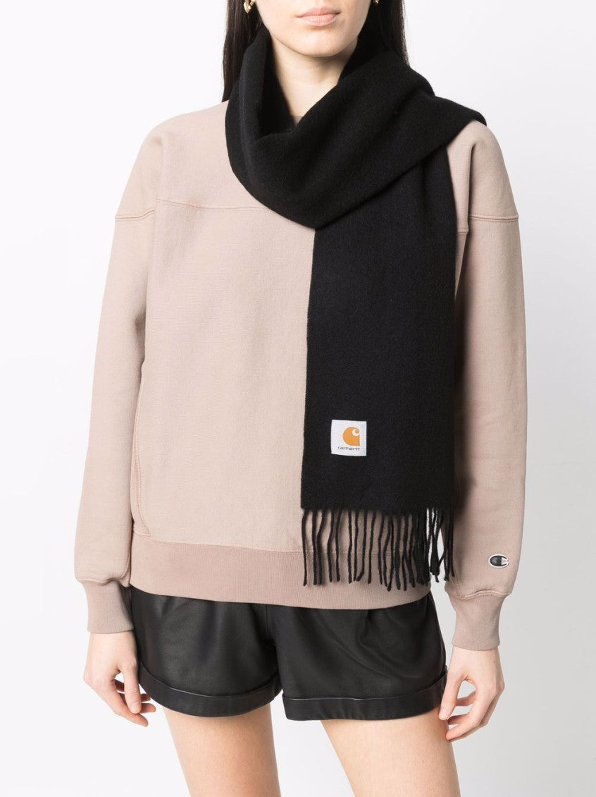 Black Logo Scarf 3