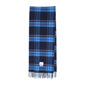 Blue Check Logo Scarf 1