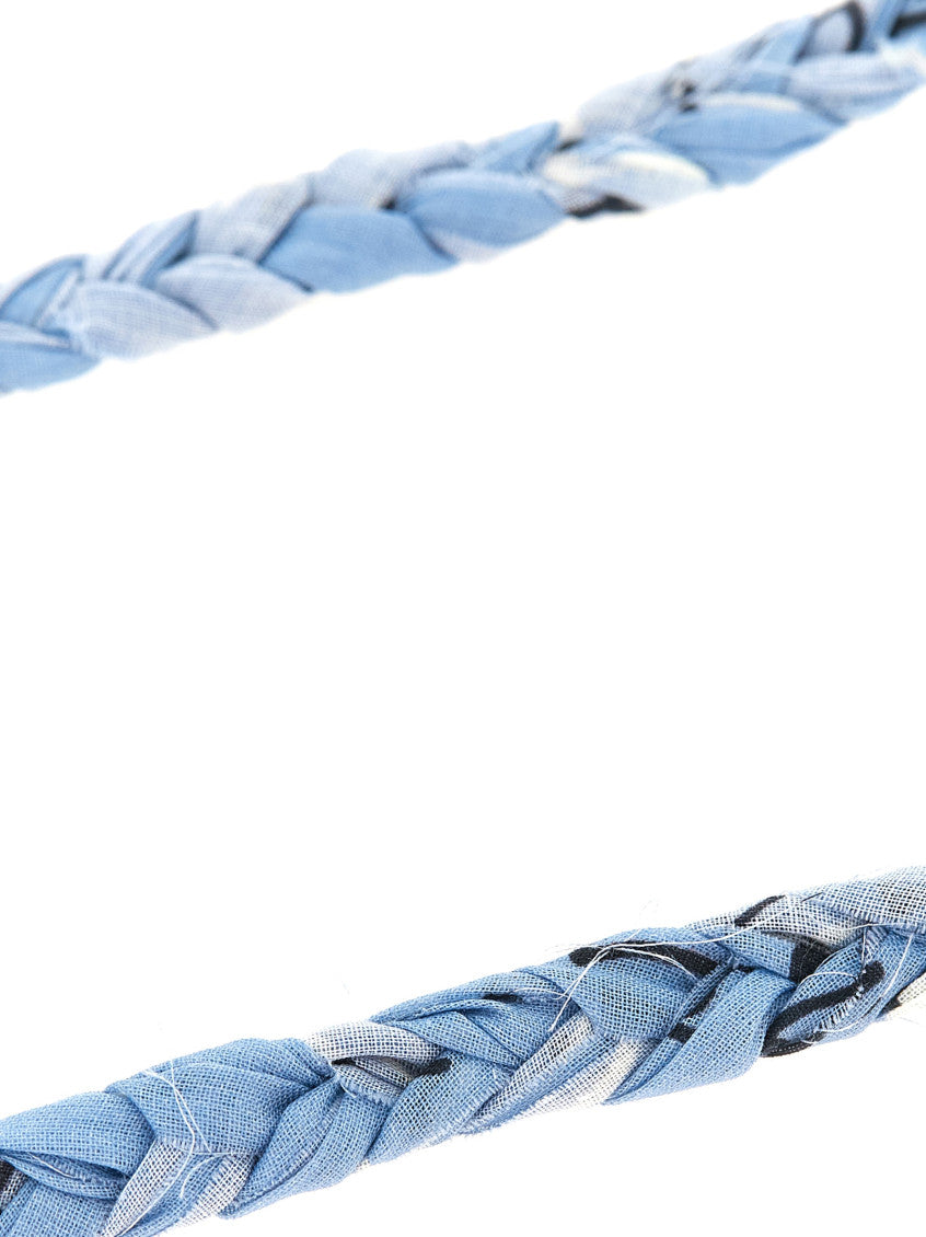 Light Blue Bandana Necklace 3