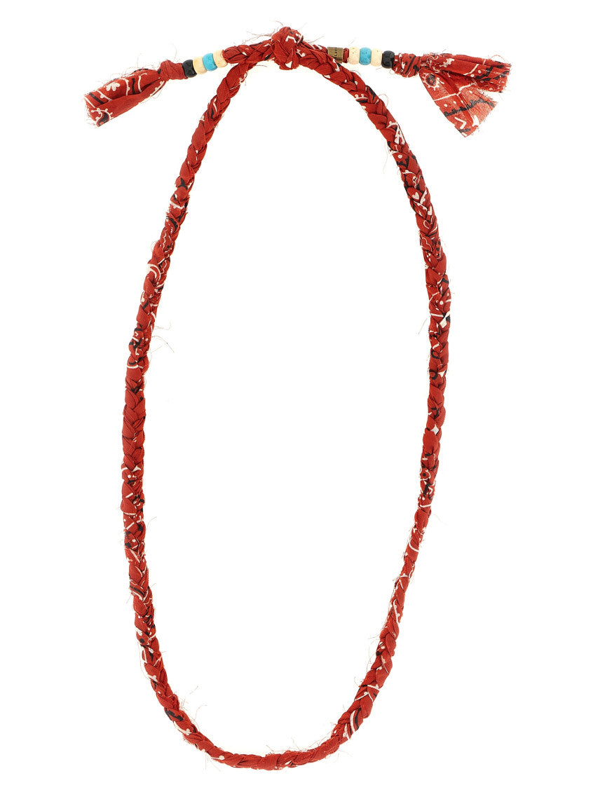 Red Bandana Necklace 1