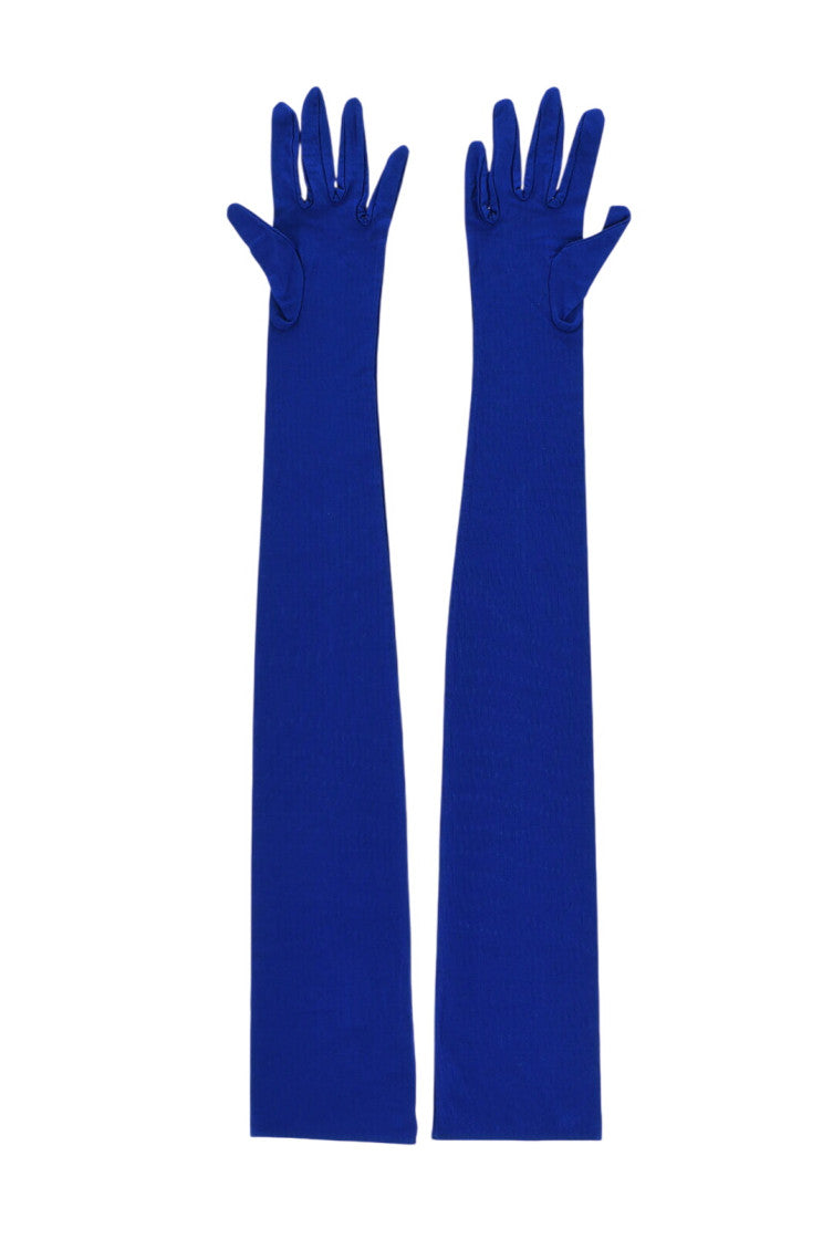 Blue Logo Opera Gloves 2