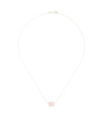 Golden Pink Opale Necklace 1