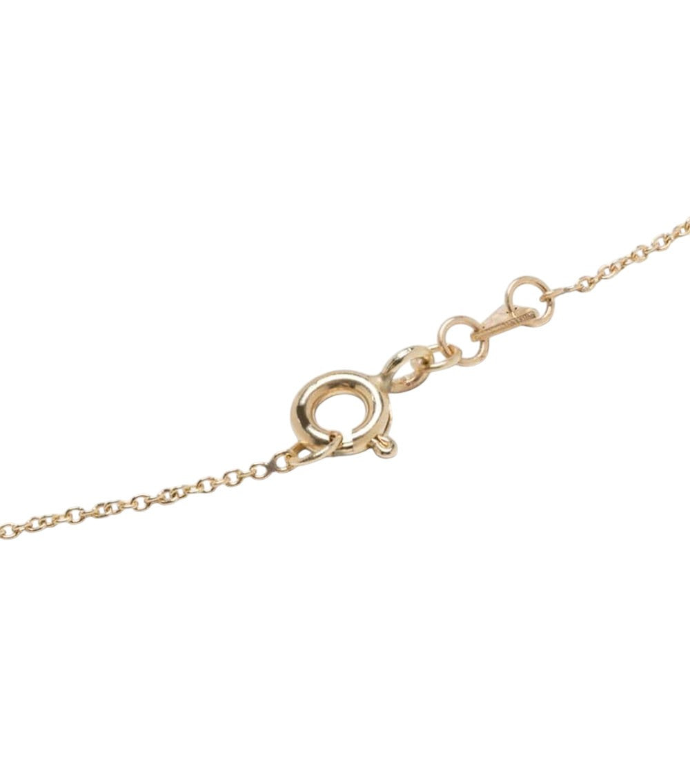 Golden Pink Opale Necklace 3