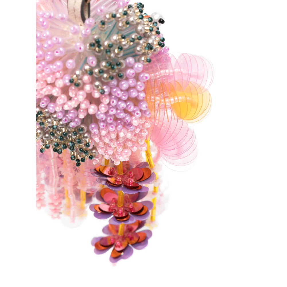 Pink Beaded Embellished Charm 3