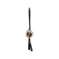 Silver Black Sushi Bag Charm 1