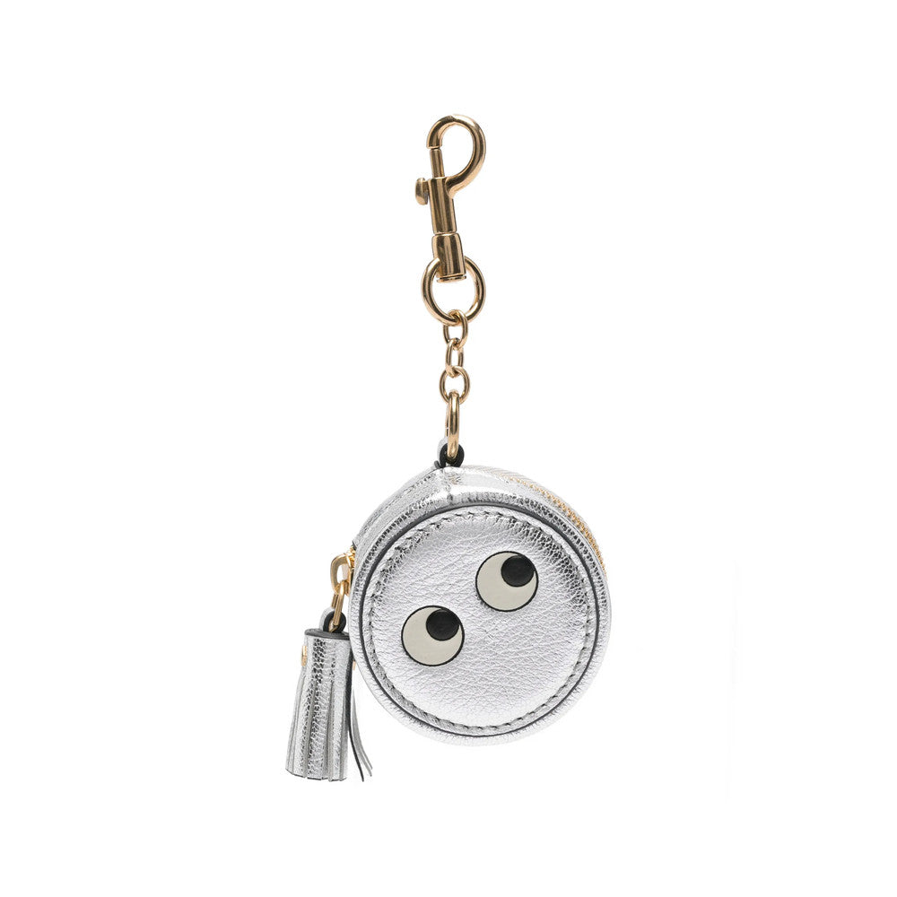 Silver Eyes Tassel Charm 1