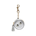 Silver Eyes Tassel Charm 1
