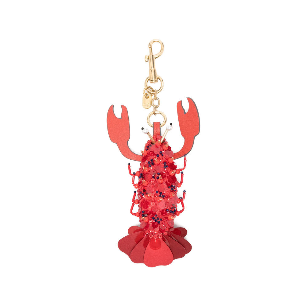 Red Lobster Sequin Embellished Charm 1