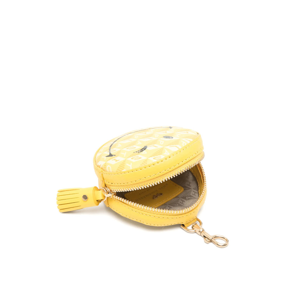 Yellow Smiley Monogram Charm 3