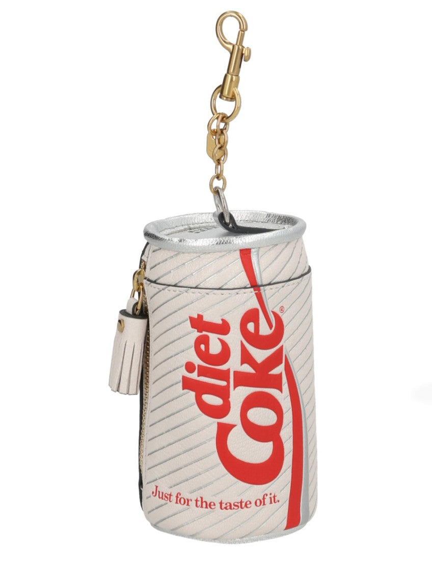 White Diet Coke Coin Purse Charm 1