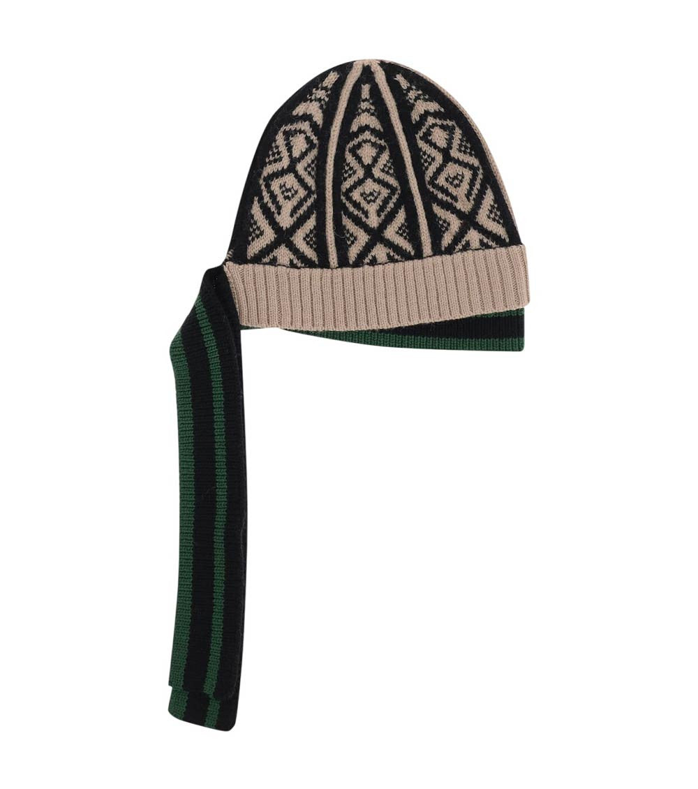 Multicolor Knitted Beanie Cap 2