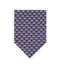 Blue Tournament Geometric Tie 1