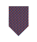 Blue Gancini Tie 1