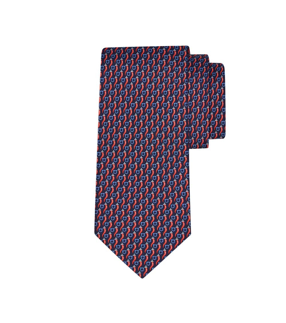 Blue Gancini Tie 2