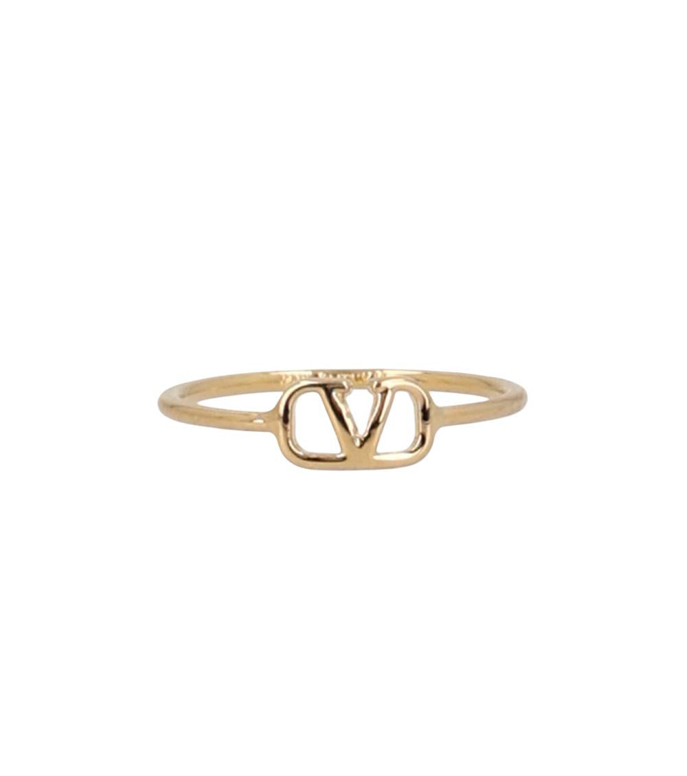 Golden VLogo Signature Ring 1