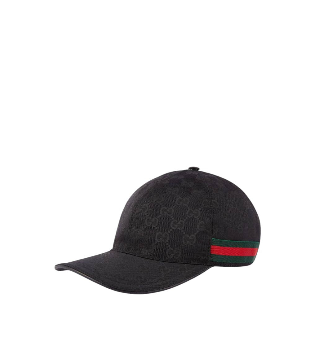 Black GG Logo Baseball Cap 1