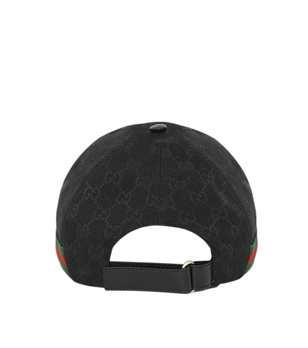 Black GG Logo Baseball Cap 2