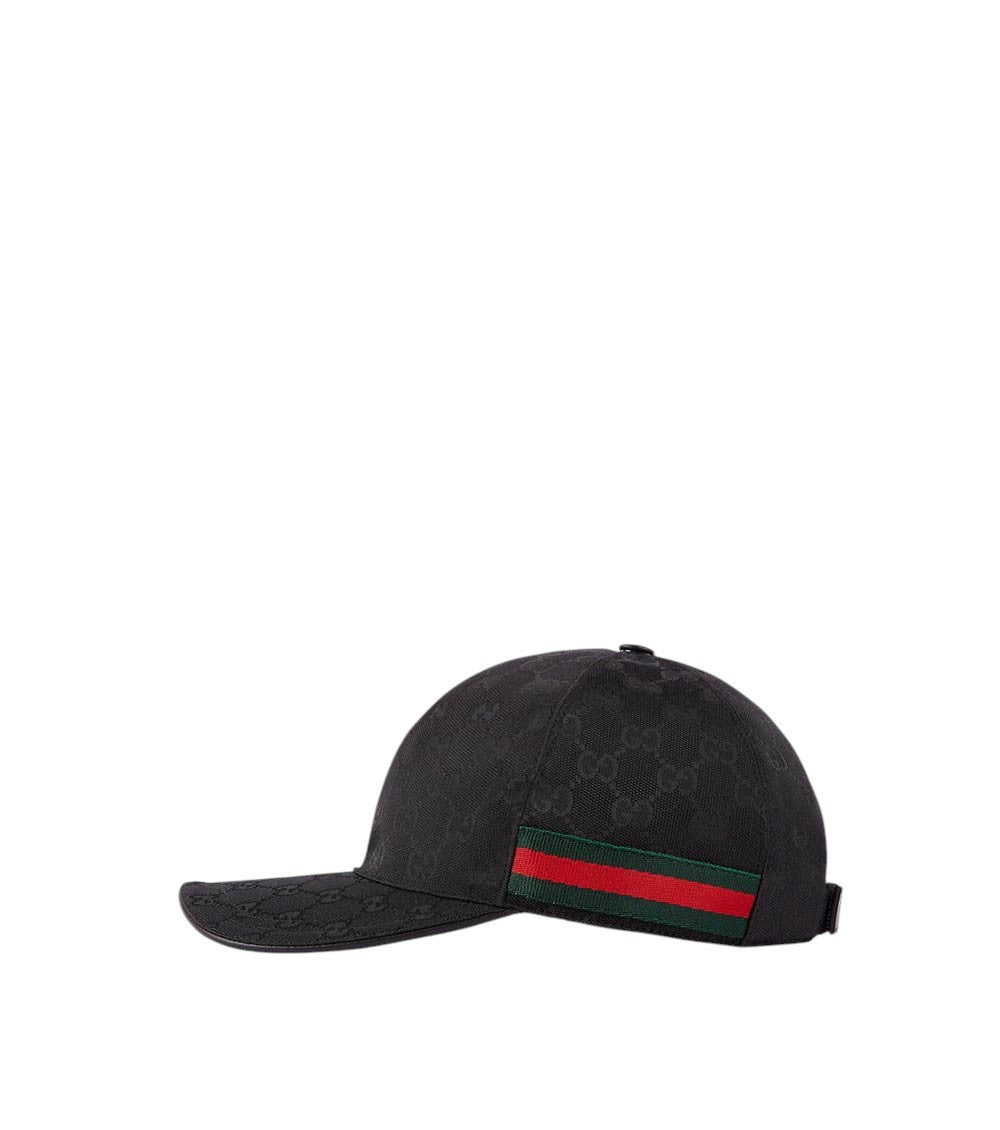 Black GG Logo Baseball Cap 3