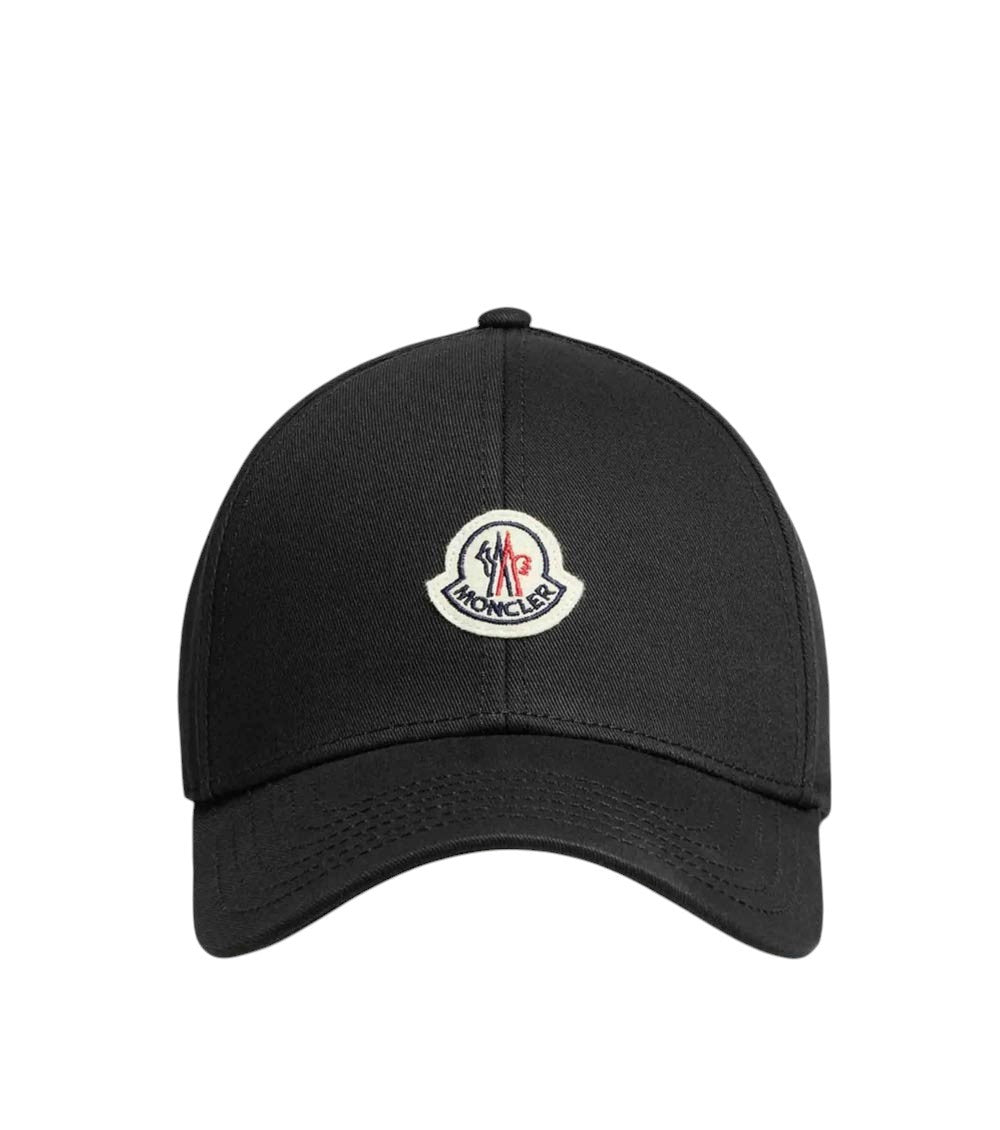 Black Logo Baseball Cap 1