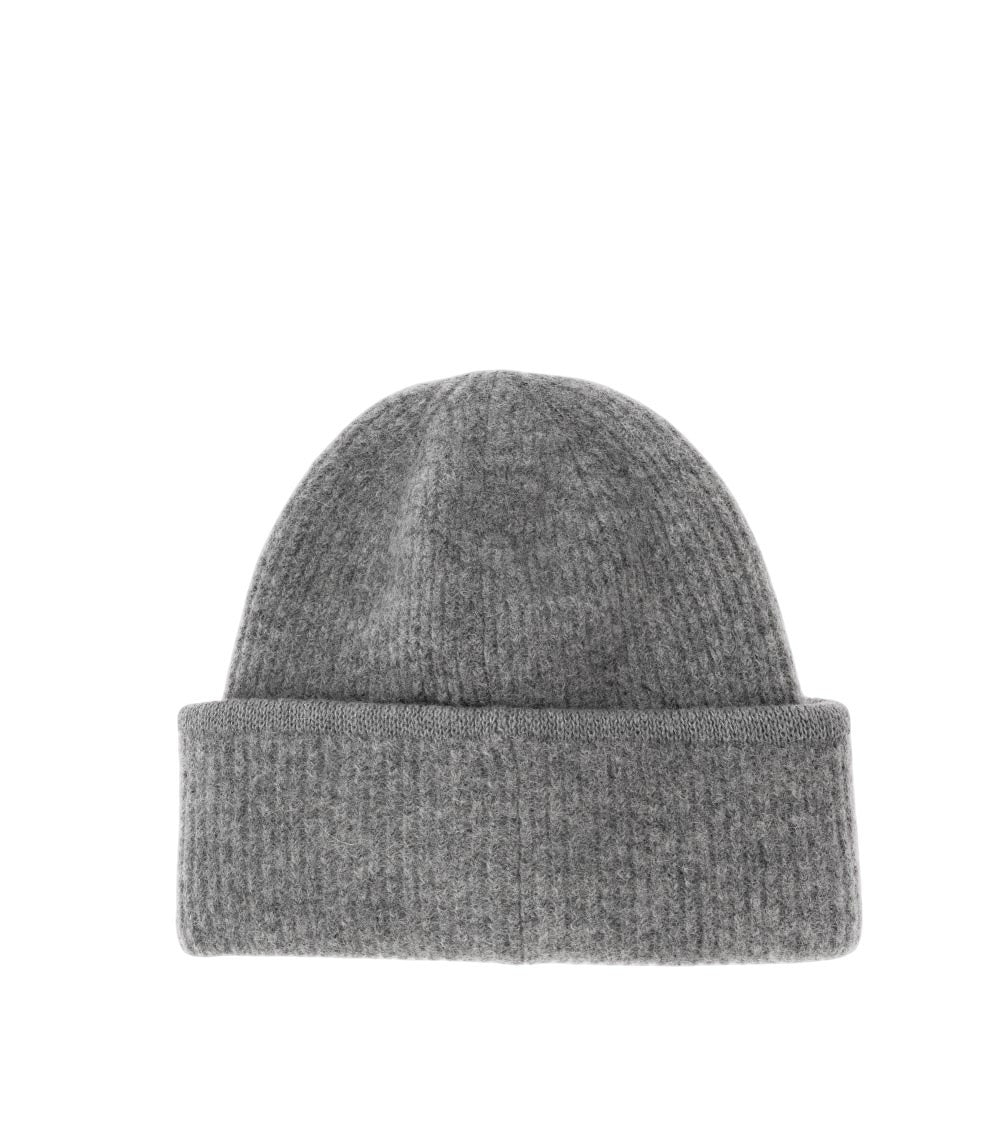 Grey Logo Beanie Cap 2