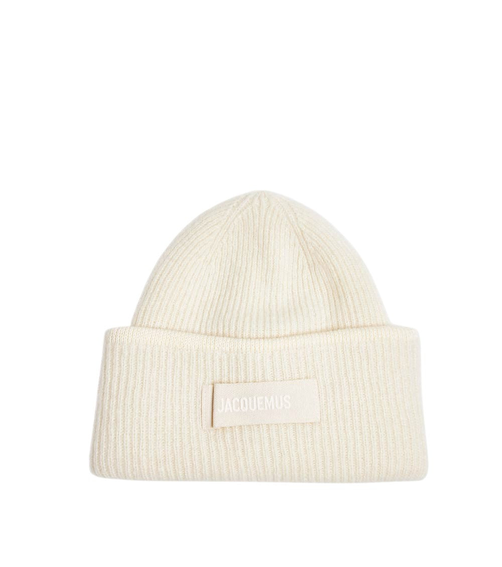 Off White Logo Beanie Cap 1