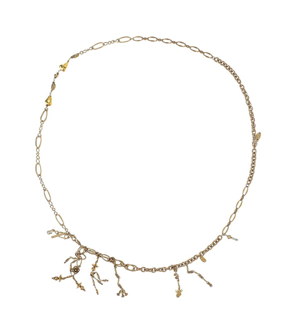 Golden Charms Necklace 1