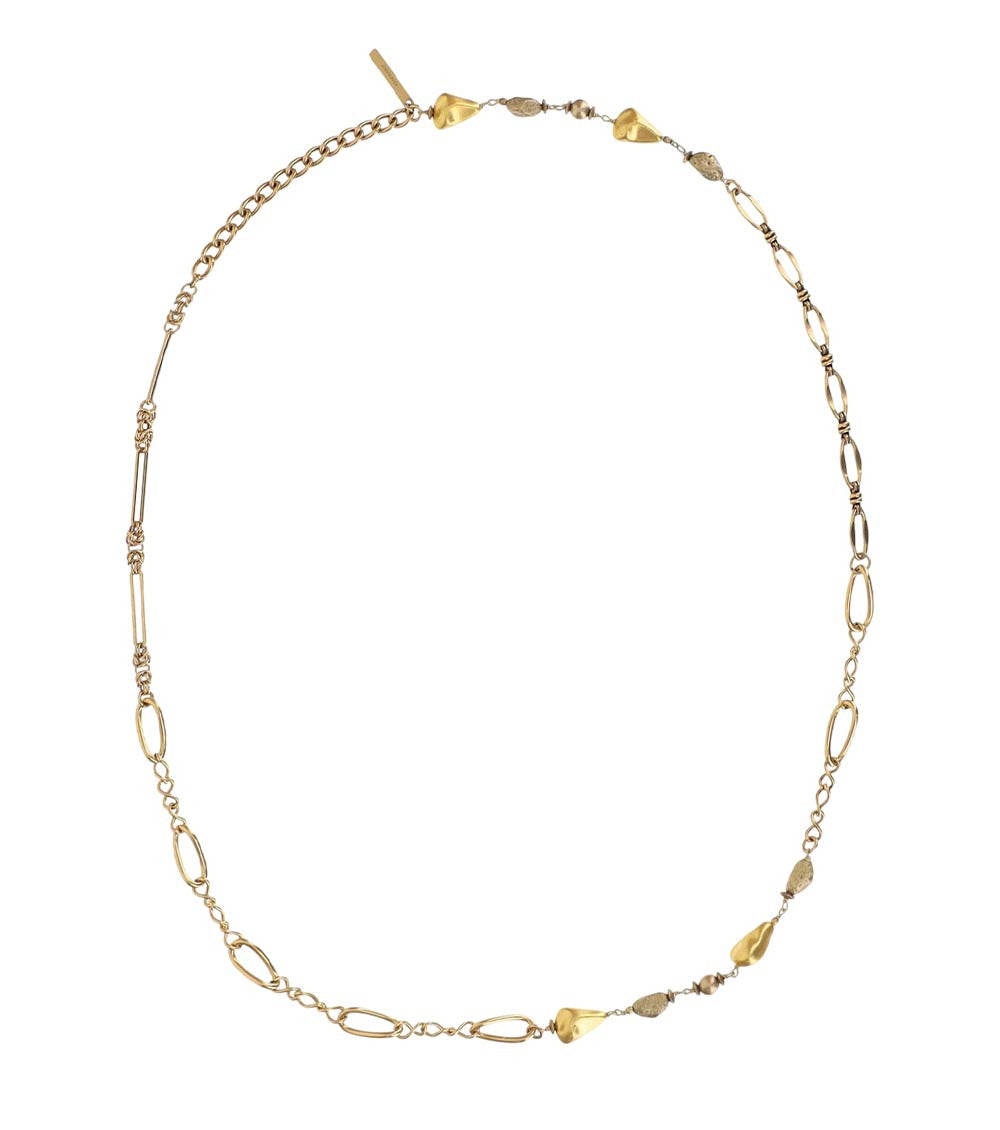 Golden Chain Necklace 1