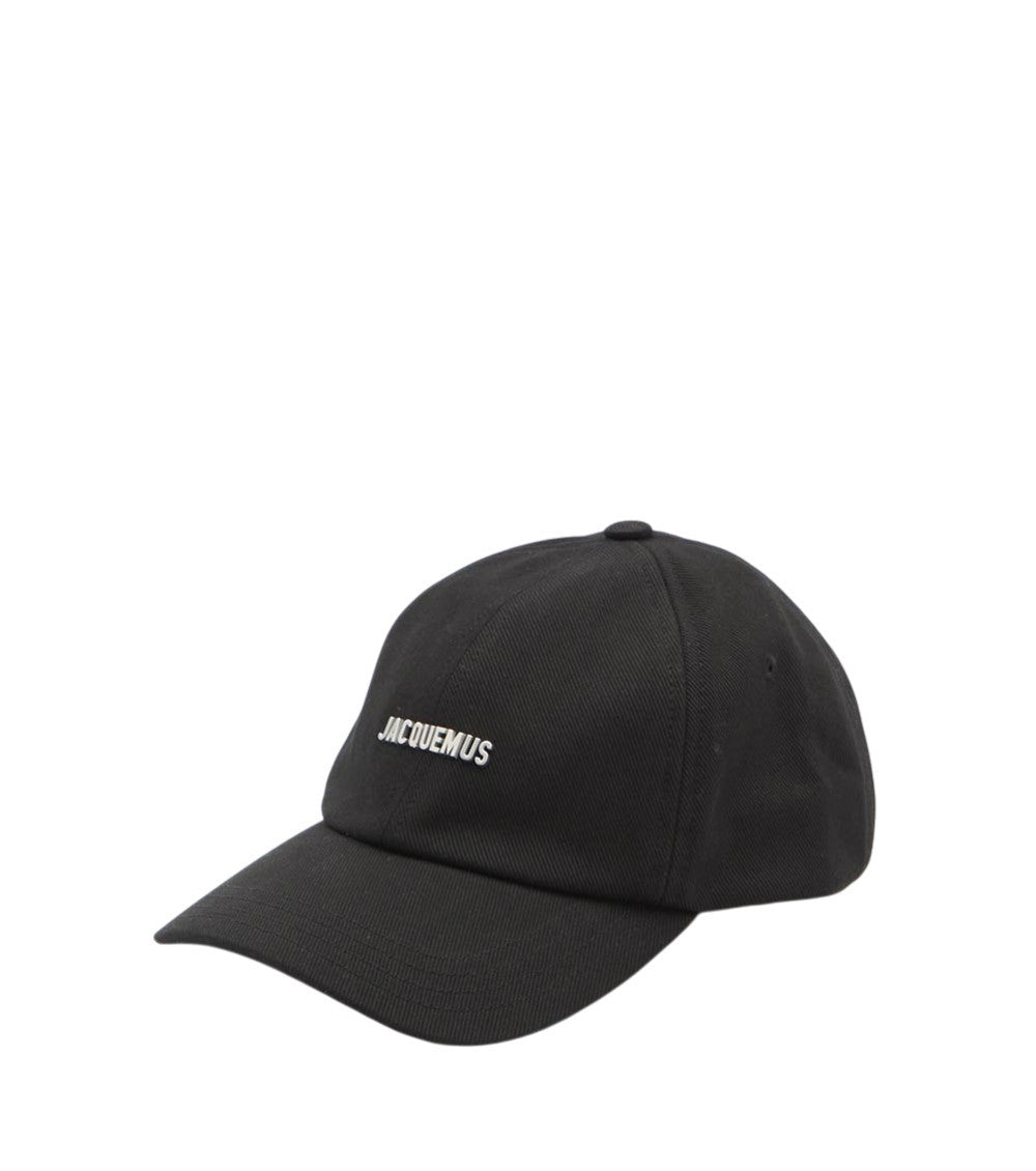 Black Logo Baseball Cap 1
