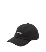 Black Logo Baseball Cap 1