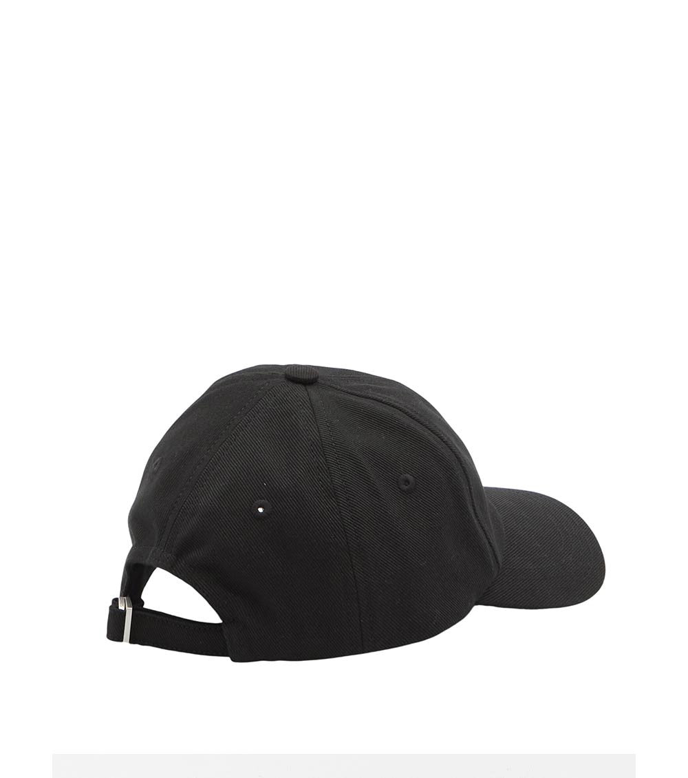Black Logo Baseball Cap 2