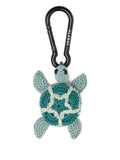 Two Tone Turtle Crochet Keyring 1