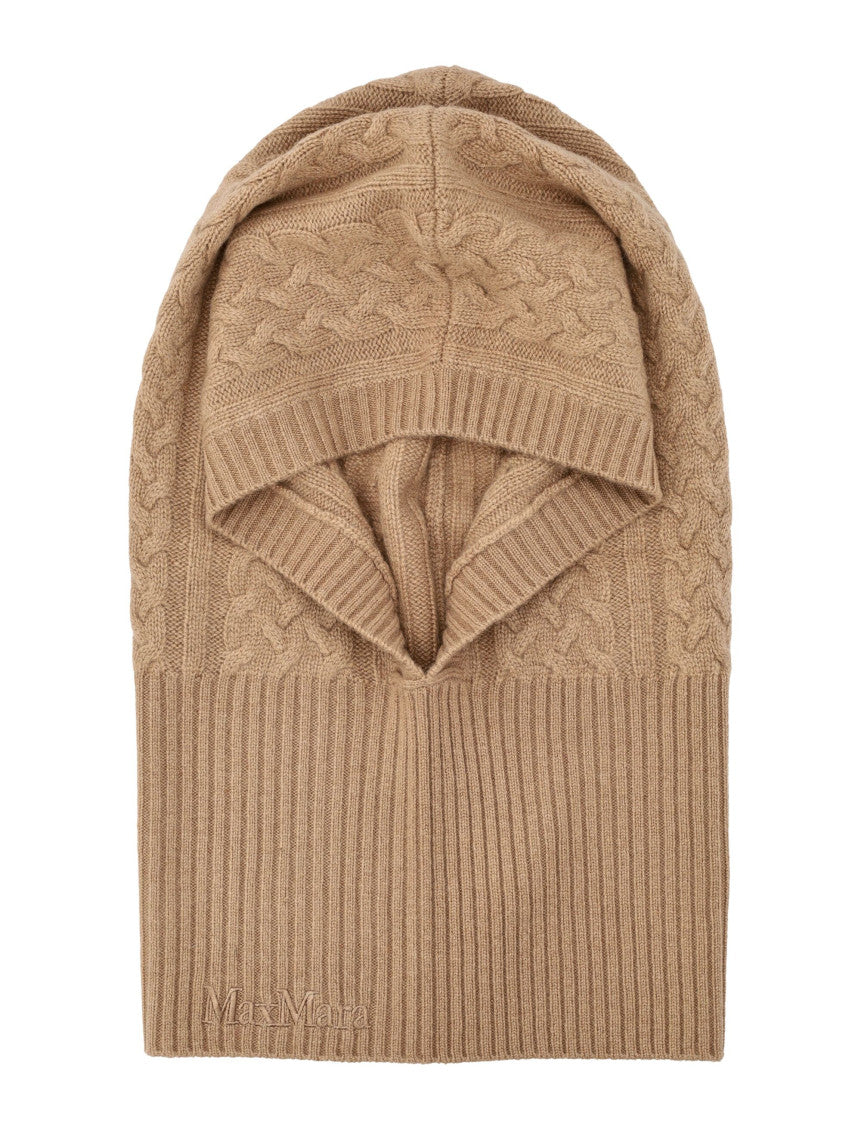 Brown Logo Balaclava Hat 1