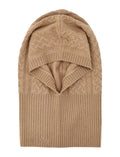 Brown Logo Balaclava Hat 1