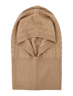 Brown Logo Balaclava Hat 1