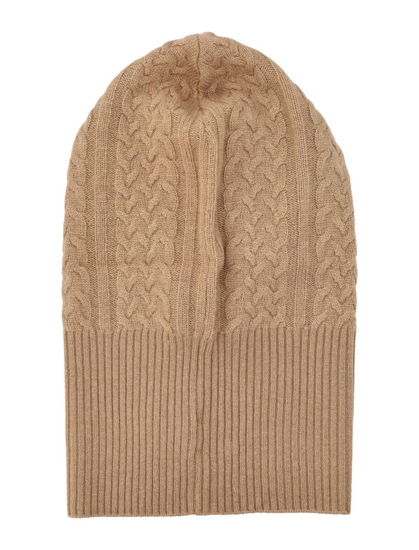Brown Logo Balaclava Hat 2