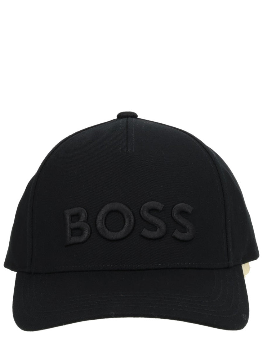 Black Logo Baseball Cap 1